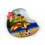 CMYK Printed Metal Pin Badge With Butterfly Clutch For Sports Events