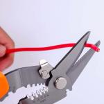 266g Long Cuttings Combination Shears Multifunctional Stainless Steel Wire