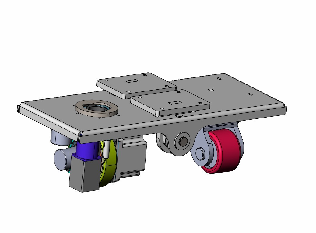 DC24V Multifunctional AGV Chassis Robot Platform Chassis With Driving System