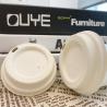 Buy cheap Compostable Bagasse Disposable Coffee Cup Lids 90mm from wholesalers