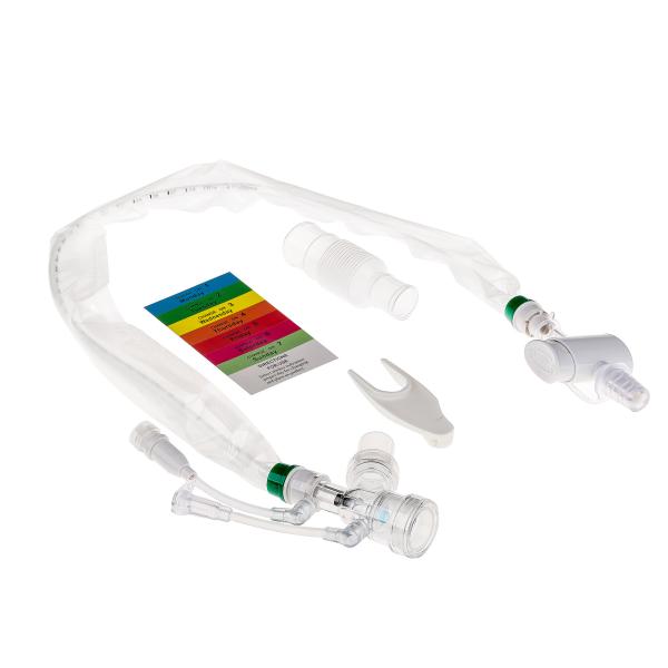 24hours 7Fr Closed Suction Circuit Inline Suction Catheter with Double Swivel