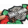 Buy cheap Durable Large Motorcycle Biker Patches Smooth Heat Cut Border Wear Resistant from wholesalers