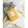 Buy cheap Korean version of ins fashion wild hit color canvas Messenger bag small fresh soft personality strap from wholesalers