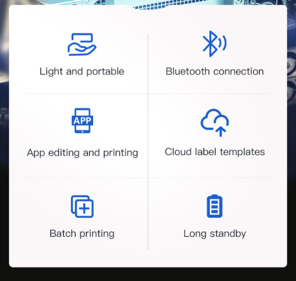 Bluetooth USB Barcode Printer Machine