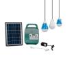 Buy cheap Plastic 9W*3PCS Bulb Outdoor Solar Lighting System Solar Panel Kits For Garden Lights from wholesalers