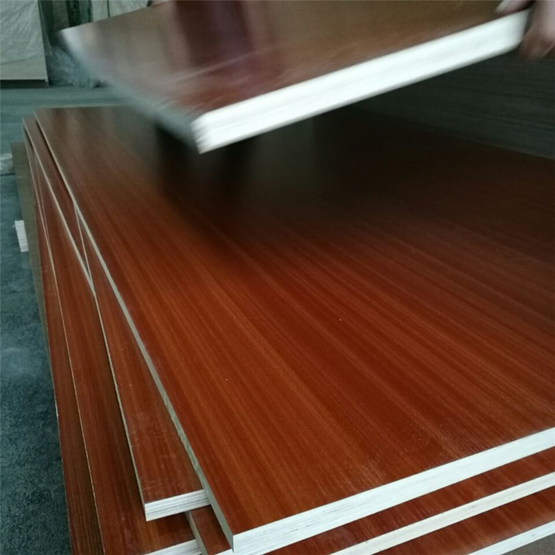 Poplar Core Melamine Faced Plywood