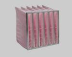 4 Bags Industrial HEPA Filter , G3 Pocket HEPA Pre Filter For HVAC Air