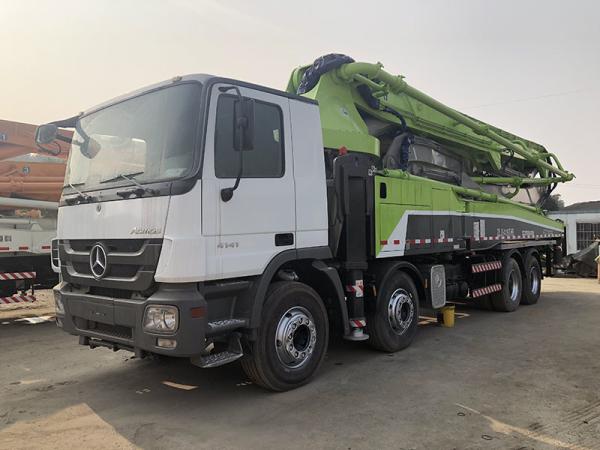 Buy cheap 52m Mobile Beton Zoomlion Pump Truck for Construction Project from wholesalers