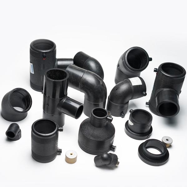 HDPE Straight Connector 4 Inches 25mm Butt Welding Socket Welding Pn16 HDPE Pipe