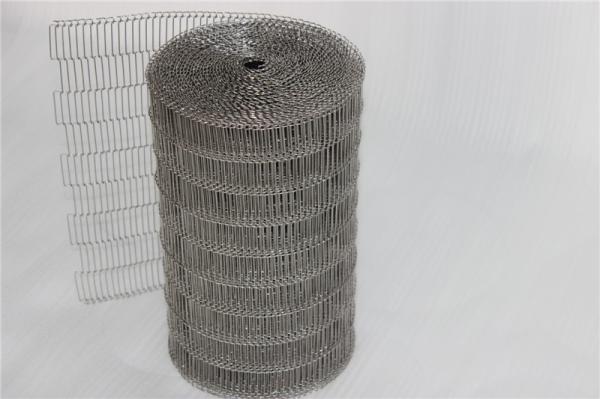 Buy cheap Pizza Oven Stainless Steel Mesh Conveyor Belt , Steel Wire Conveyor Belt Positive Drive from wholesalers