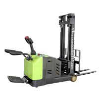 Buy cheap Single Frame Pedestrian Pallet Stacker 1200kg 1600mm With DC 12v / 2.5kw Motor product
