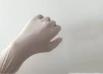 Non Toxic White Surgical Gloves , Vinyl Exam Gloves