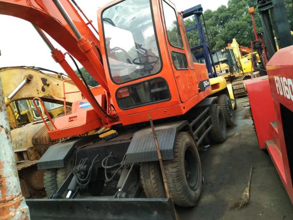 Buy cheap 0.6m3 Bucket Used Wheel Excavator Doosan 140W-7 Good Condition 1 Year Warranty from wholesalers