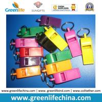 Buy cheap Muti-Colors Good Quality Plastic Promo Whistle Gifts w/Split Key Ring product