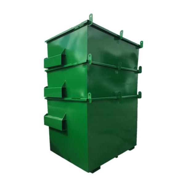 Buy cheap Offshore Boat Shaped Skip Sea Waste Oil Drilling Dumpster Rubbish 6m Skip Bin Bucket Skip from wholesalers