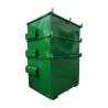 Buy cheap Offshore Boat Shaped Skip Sea Waste Oil Drilling Dumpster Rubbish 6m Skip Bin Bucket Skip from wholesalers