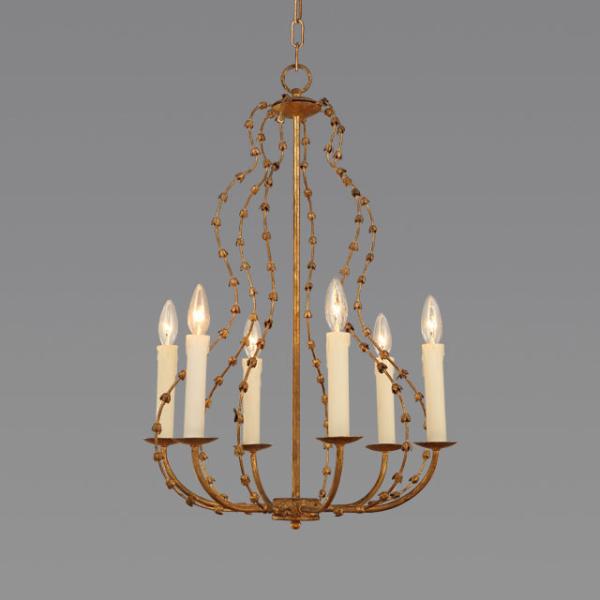 Buy cheap Country Rod iron chandelier lighting (WH-CI-50) from wholesalers