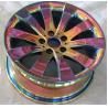 Buy cheap Automotive Wheel PVD Hard Chrome Vacuum Metalizing Machine , DC Magnetron Sputtering Chrome Coating On Car Hubs from wholesalers