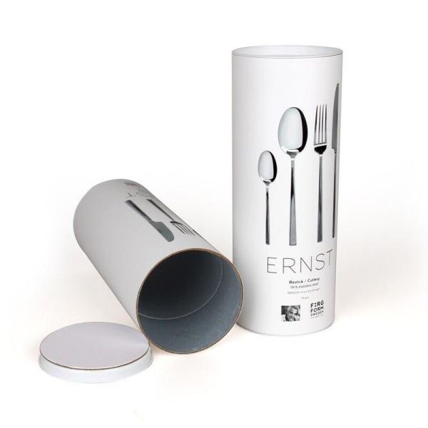 Buy cheap Airtight Fork Packaging Tube Paper Composite Cans Plastic Cap Custom Printing from wholesalers