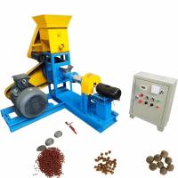 Buy cheap Mini Floating Fish Feed Pellet Extruder Machine 15kw product