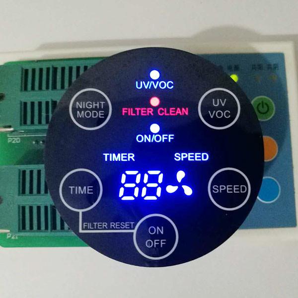 Buy cheap Round Shape Custom LED Displays 45*45mm For Domestic Appliance from wholesalers