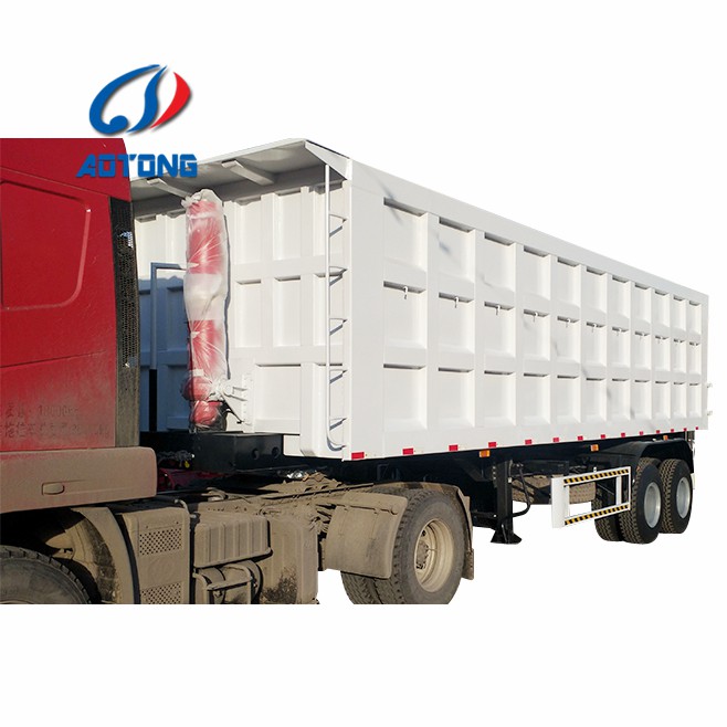 40 Ton Dump Truck Tractor Tipper Trailer Semi-Trailer Sales for Tractor Rim 9.00-22.5