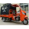 Buy cheap Gasoline Cabin 150CC Cargo Motor Tricycle with Front and Rear Cover for Adult from wholesalers