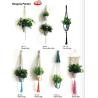 Buy cheap Wholesale t two -Pack Plant Hanger Macrame Jute 4-Leg without Hoop for Indoor Outdoor Balcony Ceiling Patio Deck Round from wholesalers