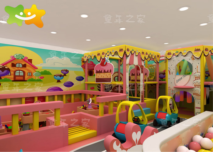 Amusement Park Kids Indoor Playground Equipment Soft Play