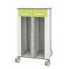 Buy cheap 50 Compartment Folder Records Hospital Medicine Trolley from wholesalers