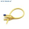 Buy cheap 100% Latex Three Way Urinary Catheter , Silicone Coated Foley Catheter from wholesalers