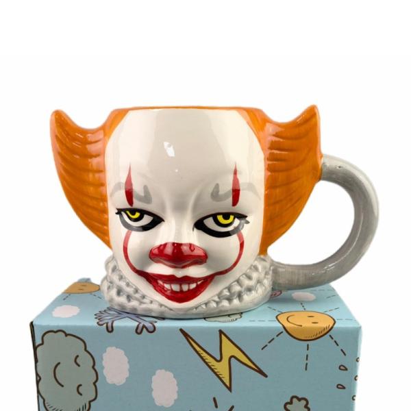 Buy cheap Halloween Exclusive Gift 3D Clown Mug Hood Escape Room Movie Peripheral Water Cup from wholesalers