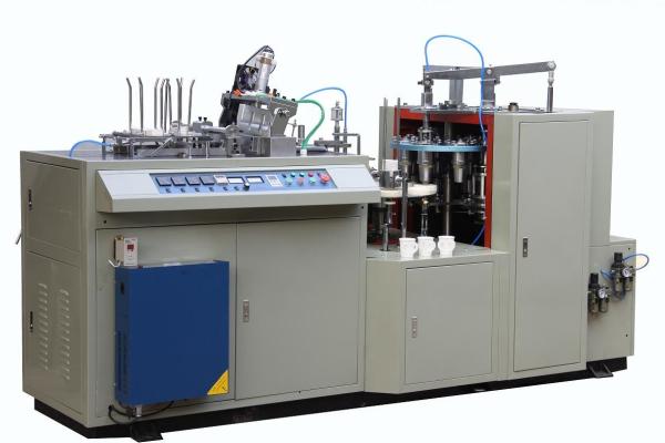 Buy cheap Full Automatic Paper Cup Handle Machine 35-45pcs/Min White Weight 1500 Kg from wholesalers