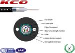 GYXTW Fiber Optic Cable Single Mode Optical Fiber Cable / Steel Tape Cover