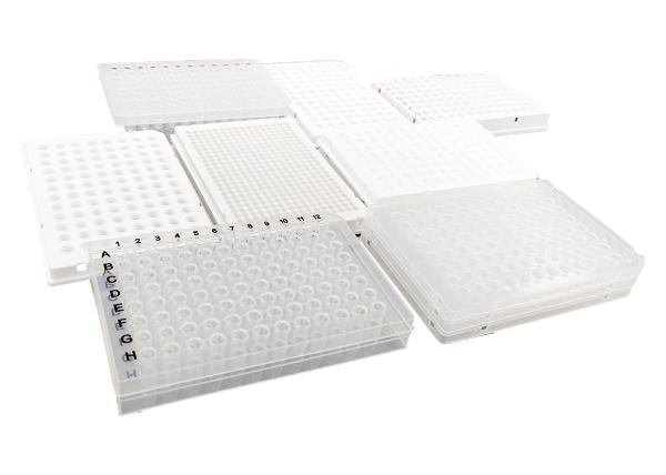 Pcr Plate Laboratory Consumable 96 Well 384 Well Pcr Plates Half Skirt Full