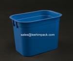 Heavy duty food grade plastic rectangular jar