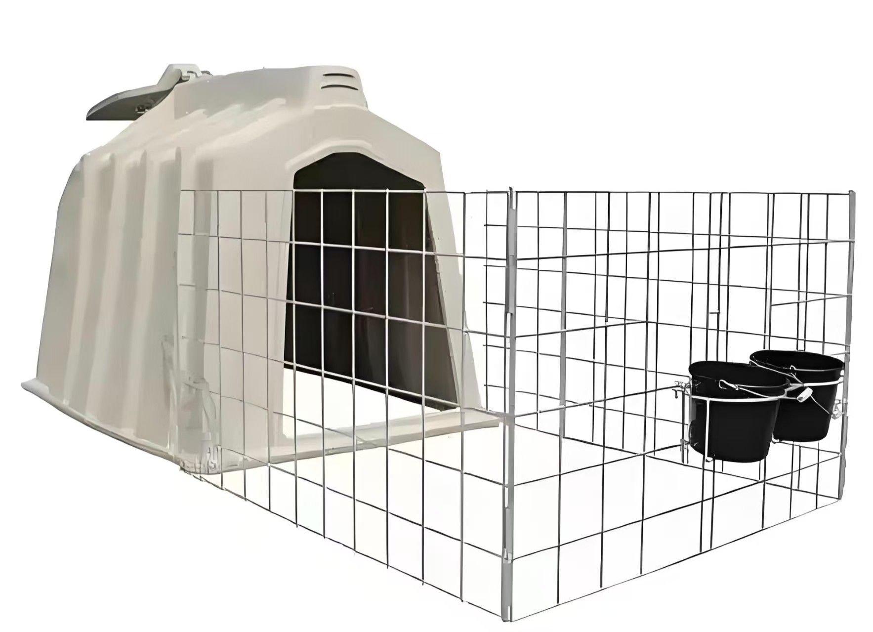 Steel Frame Exhaust Cooling Fan Cattle Sheds Dairy Cow House Hanging Type Suspension