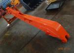 Professional Long Reach Arm Boom For Excavators 6500 Mm Stick Length Yellow