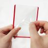 Buy cheap Hard Pvc Photo Game Sports Card Holder 35pt Clear Toploaders With Cover Film from wholesalers