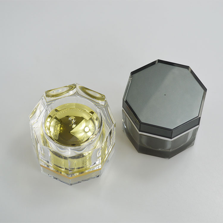Acrylic Plastic Cosmetic Eye Cream Jar for Skin Care Face Cream Container 150g Printing