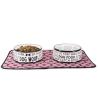 Buy cheap Height 5.5cm Round Ceramic Pet Feeder , Ceramic Feeding Bowls 16cm Diameter from wholesalers