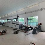 Laminating Aluminum Film Cardboard Embossing Machine