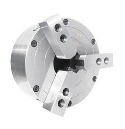 Buy cheap KM 3 jaw half-through-hole pneumatic stainless steel drill air chuck from wholesalers