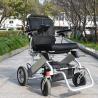 Buy cheap Portable Aluminum Alloy Light Collapsible Wheelchair 6km/H from wholesalers