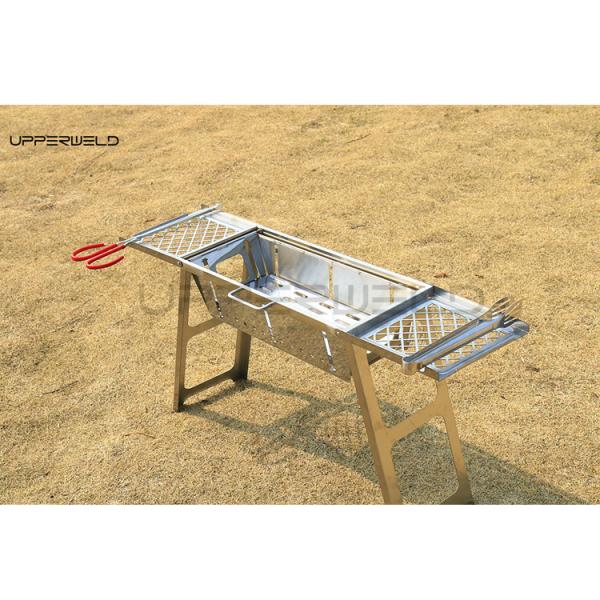 Clean Finishing Portable BBQ Outdoor Grill Foldable Stainless Steel Smokeless