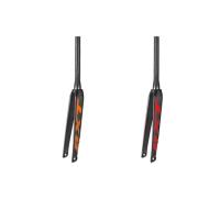Buy cheap 300mm Tube Carbon Road Bike Fork Aero Shaping Flat Mount Hard Disc Brake Front product