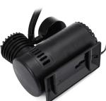 Black Auto Air Compressor For Car Tyres , Ce Listed Portable Car Tire Pump