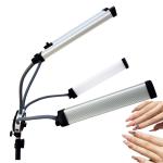 96w Spa Double Arms LED Fill Light For Eyelash Extensions Photography Four Arms