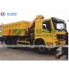 Buy cheap Howo 30T Tipper Truck Mounted Knuckle Boom Crane from wholesalers