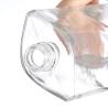 Buy cheap 750ml Round Clear Frosted Vodka Specialty Wine Bottles with Stopper Beverage Industry from wholesalers